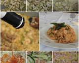 Foto del paso 6 de la receta: Risotto de gambas, alcachofas, calabacín y setas, con aove