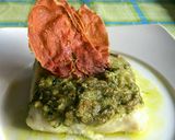 Foto del paso 6 de la receta Merluza gratinada con pesto