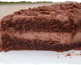Foto del paso 3 de la receta: Tarta de chocolate y trufa de queso