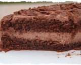 Foto del paso 3 de la receta: Tarta de chocolate y trufa de queso