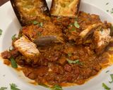 A picture of step 7 of Paprika Chicken.