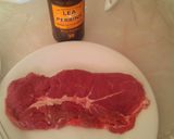 Foto del paso 2 de la receta Bocata de ternera con salsa Worcestershire