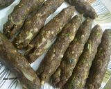 A picture of step 2 of Zafrani kabab.