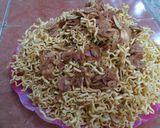 Foto langkah ke 6 dari resep Camilan Mie Goreng.