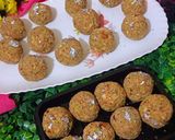 सत्तू ड्राईफ़्रूट्स कोकोनट लड्डू(sattu dryfruits coconut laddu re रेसिपी चरण 14 फोटो