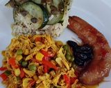 Foto del paso 4 de la receta: POLLO Con🌽🥕Vegetales Al Curry...!🌼