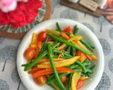 Hình bước làm 5 của món Rau Củ Xào Chay
