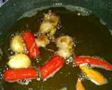 Foto langkah ke 5 dari resep AYAM BUMBU KACANG PETIS With PANGSIT JAGUNG MANIS.