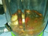 AYAM BUMBU KACANG PETIS With PANGSIT JAGUNG MANIS