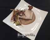 Foto del paso 13 de la receta: Bacalao confitado con cremoso de boletus y crujiente de puerros