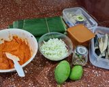 Foto langkah ke 2 dari resep Pepes tongkol mangga muda.