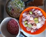 Foto del paso 3 de la receta: Frijoles tiernos con Cerdo al dorado