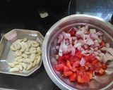 A picture of step 2 of Cheese Bhaji.