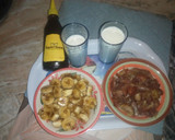 A picture of step 3 of Date and Pineapple Smoothie by Ogechukwu Mbanugo.
