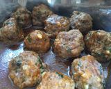 Foto langkah ke 6 dari resep Bola-bola Daging Saus Barbeque.