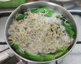 Foto del paso 7 de la receta: Los alimentos cocidos de Pimiento Gernika y sardina pequeña (しし唐もどきとちりめんじゃこの煮物)