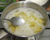 Foto del paso 7 de la receta: Sopa de miso con papa y cebolla (ジャガイモと玉ねぎの味噌汁)