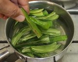 Foto del paso 5 de la receta: Los alimentos cocidos de Pimiento Gernika y sardina pequeña (しし唐もどきとちりめんじゃこの煮物)