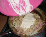 Foto del paso 12 de la receta: Carbonara básica con jamón (ハム入り基本のカルボナーラ)