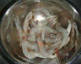 Foto del paso 1 de la receta: Cabeza de Camarón frito