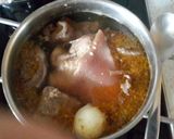 Hình bước làm 5 của món Bún bò giò heo