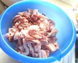 Hình bước làm 1 của món Thịt xiên nướng tại Đức