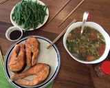 Hình bước làm 3 của món Canh chua kiểu Đức 