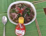 Hình bước làm 6 của món Bún bò giò heo