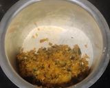 A picture of step 4 of Besan veggi Cheela.