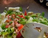 A picture of step 2 of Stir fry broccoli.