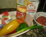 Foto del paso 1 de la receta: Polenta con salsa y queso 