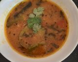 A picture of step 5 of Dal (Maharashtrian Amti).