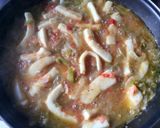 Foto del paso 1 de la receta Guiso de tiras de potón a la riojana🐙🍷
