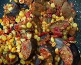 Foto langkah ke 4 dari resep Tumis Terong & Jagung Manis.