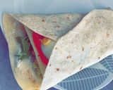 Une image de l'étape 10 de 🌸Wrap au thon et poulet 🌸.