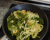 Foto del paso 4 de la receta: Fettuccine Konjac con Pollo Champiñón y Bimi
