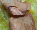 Foto del paso 1 de la receta: Orejas de cerdo para picada