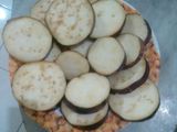 Fried spicy eggplant 