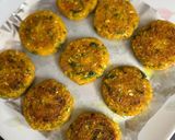 A picture of step 4 of Left Over White Rice,Paneer & Veggie Cutlets.