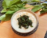 A picture of step 4 of Palak (Spinach) Raita Sauted !!.
