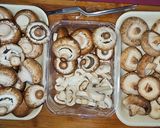 Foto del paso 3 de la receta: Espaguetis con champiñones, ajos, cayena y alcaparras