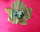 A picture of step 2 of Stuffed Grape Leaves (Dolmadakia).