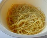 Foto langkah ke 3 dari resep Spaghetti home made.Tips spaghetti mengkilat dan tdk lengket.