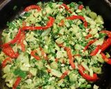 Foto del paso 3 de la receta: Pasta con brócoli, vegetales y calahorra