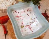 A picture of step 5 of Lauki ka Raita.