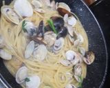 Foto del passaggio 6 della ricetta 426 * Spaghetti con vongole e lupini (4°metodo) 🐚🍅🍝