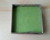 Foto langkah ke 6 dari resep Brownies Kukus Pandan Ny.Liem.