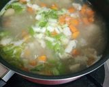 Foto langkah ke 4 dari resep Sop Ayam Telur Puyuh.