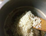 A picture of step 1 of Jeera rice.