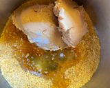 A picture of step 1 of Banana Matcha Cheesecake- No bake and Vegan.